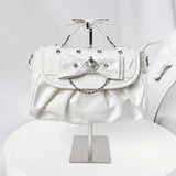 Daiiibabyyy  Elegant Pink Bow Rhinestone Underarm Bag Sweet Lolita Pleated Shoulder Bags Portable Bow Handle Handbag Cute Ita Purse Trendy