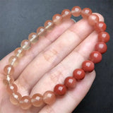 DAIIIBABYYY  -  7.2MM Natural Gradient Andes Quartz Bracelet Reiki Healing Fengshui Stone Fashion Jewelry For Women Holiday Gift 1PCS
