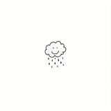 Daiiibabyyy  Cute Small Tattoo Sticker Waterproof Temporary Tattoo Lasts Up To 15 Days
