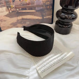 DAIIIBABYYY  -  New Korean Knitted Headband Women's Fitness Sports Style Widened Pit Strip Headband Headband High-end Wash Fashion Headgear