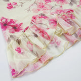 Daiiibabyyy  Vacation Y2k Flower Print V Neck Spaghetti Strap Sleeveless Slim All Match Basic Tanks