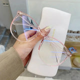 DAIIIBABYYY  -  New Transparent Computer Glasses Frame Women Men Anti Blue Light Round Eyewear Blocking Glasses Optical Spectacle Eyeglass
