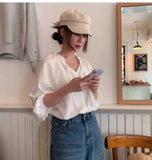 DAIIIBABYYY  -  French Retro Hollow Woven Flat Top Berets Cap for Women Summer Thin Breathable Versatile Sunscreen Casual Literary Newsboy Hat
