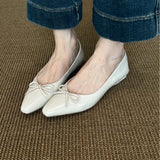 Daiiibabyyy  Fashion Women's Shoes Exquisite Soft Leather Casual Shoes for Woman Elegant French Style Flat Shoe Designer Shoes Zapatos Mujer