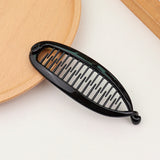 DAIIIBABYYY  -  Matte Fish Shaped Banana Hairpin Ponytail Hair Clip Headband For Women Hair Accessories HairgripsTwist Clamp Barrettes Headwear