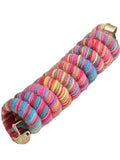 DAIIIBABYYY  -  New Korean Spiral Hair Ties High Elastic Telephone Cord Braid Hair Band Women Girls No Crease Ponytail Holder Hair Ropes