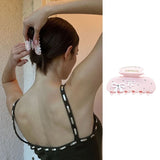 Daiiibabyyy  Cute Cherry Hair Clips for Women Girls Rhinestone Fruits Floral Bow Butterfly Acetate Hair Claws Shark Clip Hair Accessories