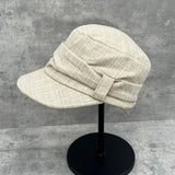 Daiiibabyyy  Vintage Flat Top Newsboy Cap Unisex Equestrian Caps Versatile Outdoor Sport Baseball Caps Sun Hats