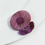 Daiiibabyyy  Vintage Acrylic Big Sunflower Brooches for Women Girls Fashion Flower Plants Brooch Lapel Pins Handmade Clothing Jewelry Gifts