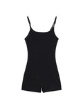 DAIIIBABYYY  -  Hot Girl Pure Sexy Strap Jumpsuit Women's Summer Slim Fit Fitness Casual Black Shorts Jumpsuit Fashion Female Clothes