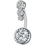 DAIIIBABYYY  -  Fashion Crystal Belly Piercing for Women Sexy Navel Ring Ombligo Belly Button Piercing Body Piercing Jewelry Wholesale
