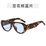 Daiiibabyyy  New Minimalist Small Frame Oval Sunglasses Ladies Outdoor Sun Shading Photography Sun Glasses Men Eyewear UV400 Eyeglasses