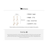 Daiiibabyyy  Personalized Hollow Pendant Earring for Women Elegant Temperament Pearl Water Drop Tassel Drop Earrings Design Sense Jewelry