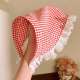 Daiiibabyyy  1Pc French Lace Headband Style Headscarf/headband Outdoor Dating,sweet and Elegant Style,easy To Wear,fashionable Versatile
