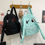 Daiiibabyyy  Cartoon Rabbit Ear Mochila Y2K Personalized Travel Mochilas Student Backpack School Bag Korean Style Cute Bags for Woman