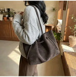 Daiiibabyyy  Trendy All Match Solid Y2k Aesthetic Women's Handbags Fashion Simple Solid Shoulder Bags 2026 Korean Office Lady Underarm Bag