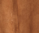 Daiiibabyyy  Autumn Winter High Waist Suede Faux Leather Mini Skirt Women Back Zipper A-line Short Skater Party Femme Camel Black