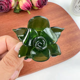 Daiiibabyyy  Three Dimensional Clip High-Grade Flower Acetate Hairpin Girly Exquisite Shark Clip