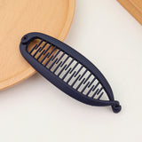 DAIIIBABYYY  -  Matte Fish Shaped Banana Hairpin Ponytail Hair Clip Headband For Women Hair Accessories HairgripsTwist Clamp Barrettes Headwear