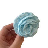 Daiiibabyyy  Korean lace rose flower grab clip female small back head clip headdress new high-quality hair accessories hairpin