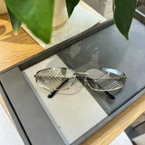Daiiibabyyy  Trendy Stylish Sun Glasses for Women Oval Shape Anti-reflective Sunglasses Women European American Men’s Sunglasses