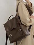 Daiiibabyyy  Large Capacity Mochilas Mujer Travel Mochila Preppy Style Bag All-match Laptop Backpack Casual Commuter Retro Bags for Woman