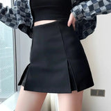 DAIIIBABYYY  -  Black Fashion Ladies Elegant A-line Skirt Summer Slim High Waist Straight Mini Dress New Young Style Women's Clothing