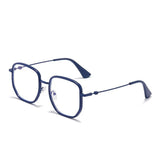 DAIIIBABYYY  -  Square Blue Light Blocking Glasses Man and Women Pink Wine Black Square Frame Eyeglasses Fashion Vision Spectacles Oculos
