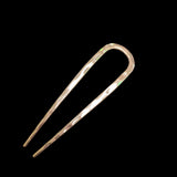 Daiiibabyyy  Metal Pearl Hairpins Metal U-Shaped Hair Clip Pins Vintage Long Thick French Pins Hair Sticks For Women Gifts