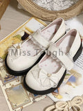 DAIIIBABYYY  -  Japanese Style Lolita Mary Janes Shoes Women Bow Kawaii Sweet Hook Loop Shoes Female Lace Korean Designer Shoes Autumn New