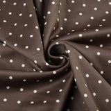 DAIIIBABYYY  -  Women's Summer New Polka Dot Spliced Color V-Neck American Style Fashion Elegant Slim Short Sleeve Commuter Aesthetic Dresses