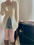 DAIIIBABYYY  -  Temperament Versatile Sunscreen Sweater Women's Niche Long-sleeved Thin Summer Top