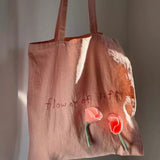 Daiiibabyyy  New Korean All Match Letter Embroidery Underarm Bag Women Y2k Aesthetic Sweet Flower Patchwork Shoulder Handbags Fashion