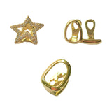 Daiiibabyyy  Hip-Hop Personality Hollowed-Out Three-Piece Dental Accessory Set, Suitable For Both Men And Women, Festival Party Gift