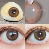 Daiiibabyyy  2Pieces Color Contact Lenses Bling Pupil Beauty Cosplay Color Circle Lens Yearly Galaxy Colour Contacts with Box