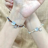 Daiiibabyyy  Simple Resin Kitten Handwoven Rope Bracelet for Women Unisex Resin Animal Cat Braided Bracelet Lovers Friendship Jewelry Gifts