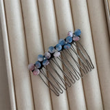 DAIIIBABYYY  -  Korean Style Elegant Bun Inverted Hair Comb Flowers Barrettes New Bangs Broken Hair Finishing Updo Gadget Hair Accessories