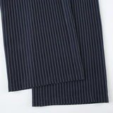 DAIIIBABYYY  -  Casual Patchwork Striped Striped Pants Office Lady Basic Mid-Waisted Wide Leg Pants Women 2025 Autumn Spring Streetwear