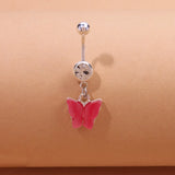 DAIIIBABYYY  -  Fashion Crystal Belly Button Piercing Gold Color Sexy Body Jewelry for Women Belly Navel Ring