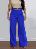 DAIIIBABYYY  -  Solid Casual Loose Long Trouser for Women High Waist Minimalist Street Wige Leg Pants Female Fashion Clothing Style New