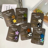 DAIIIBABYYY  -  New Acetate Hair Clips Colorful Elegant Hairpins Fashionable Barrettes Headwear for Women Girls Hair Accessories Gift