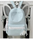 Daiiibabyyy  Women Students High-capacity Casual Backpack Y2k Aesthetic Sweet Kawaii Backpacks Fashion Trendy Korean Schoolbags Streetwear