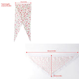 Daiiibabyyy  -  New Girl Lace Pastoral Style Headbands Hair Scarf For Women Floral Butterfly Hairbands Headwrap Fashion Turban Hair Accessories