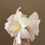 DAIIIBABYYY  -  Sweety Bohemia Hair Claw For Women Rhinestones Butterfly Flower Tassel Shark Gripper Summer Fairy Gauze Flower Hair Clip Hairpin