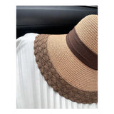 Daiiibabyyy  Double-sided Wear Fisherman's Hat Women's Casual Face Shading Sunscreen Hat Broken Flowers Age Reduction Sun Shading Basin Hat