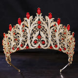 Daiiibabyyy  New Luxury Baroque Crystal Crown Bridal Tiaras and Crowns for Girls Prom Birthday Wedding Jewelry Party Head Accessories