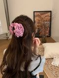 Daiiibabyyy  -  Danish Flower Hair Claw Clip New Style Popular French Style Hair Claws Korean Flower Claw Clip