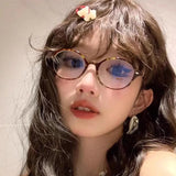 Daiiibabyyy  Retro Small Oval Sunglasses Women Men Rivets Shades Fashion Eyewear Luxury Sun Glasses UV400  Female