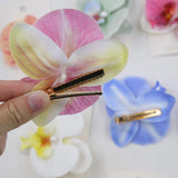 DAIIIBABYYY  -  Artificial Orchid Flower Butterfly Hair Clips for Woman Girls Phalaenopsis Pearl Duckbill Hairgrips Hairpins Hair Accessories