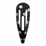 Daiiibabyyy  Funny Extra-large Hair Clips Polka Dot 3D Printed Curtain Clip Kawaii Style Strawberry Pattern Creative Side Clip